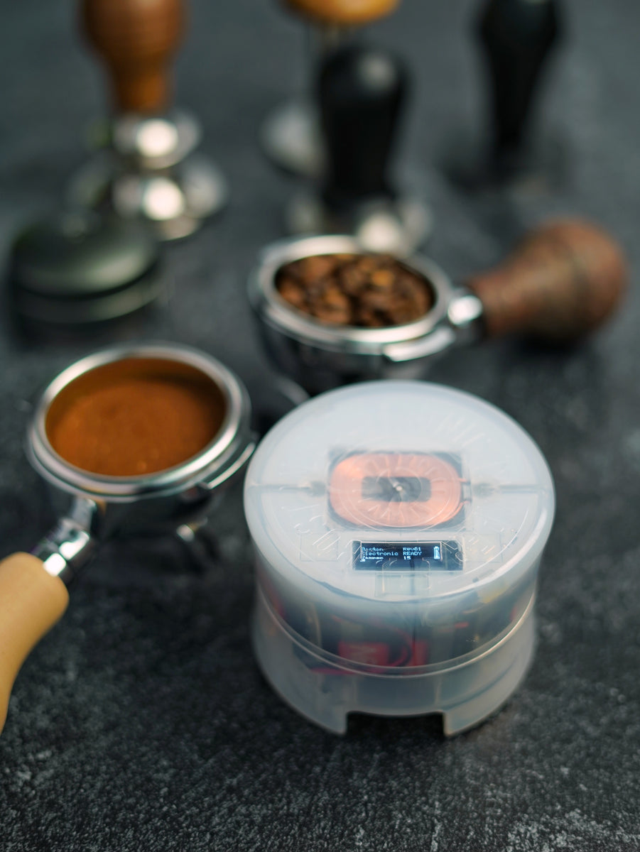 BOSeTamper BOSTON ELECTRONIC TAMPER 58.5mm Silverback Coffee Solutions